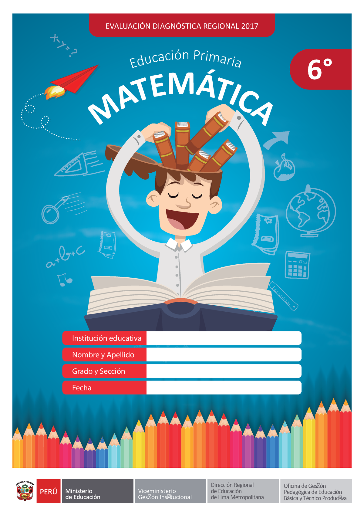 6 Matemática - EVALUACION DIAGNOSTICA - EVALUACI”N DIAGN”STICA REGIONAL ...