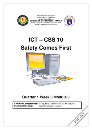 ICT10 W2 Tudela Puertobello NHS - Republic of the Philippines ...