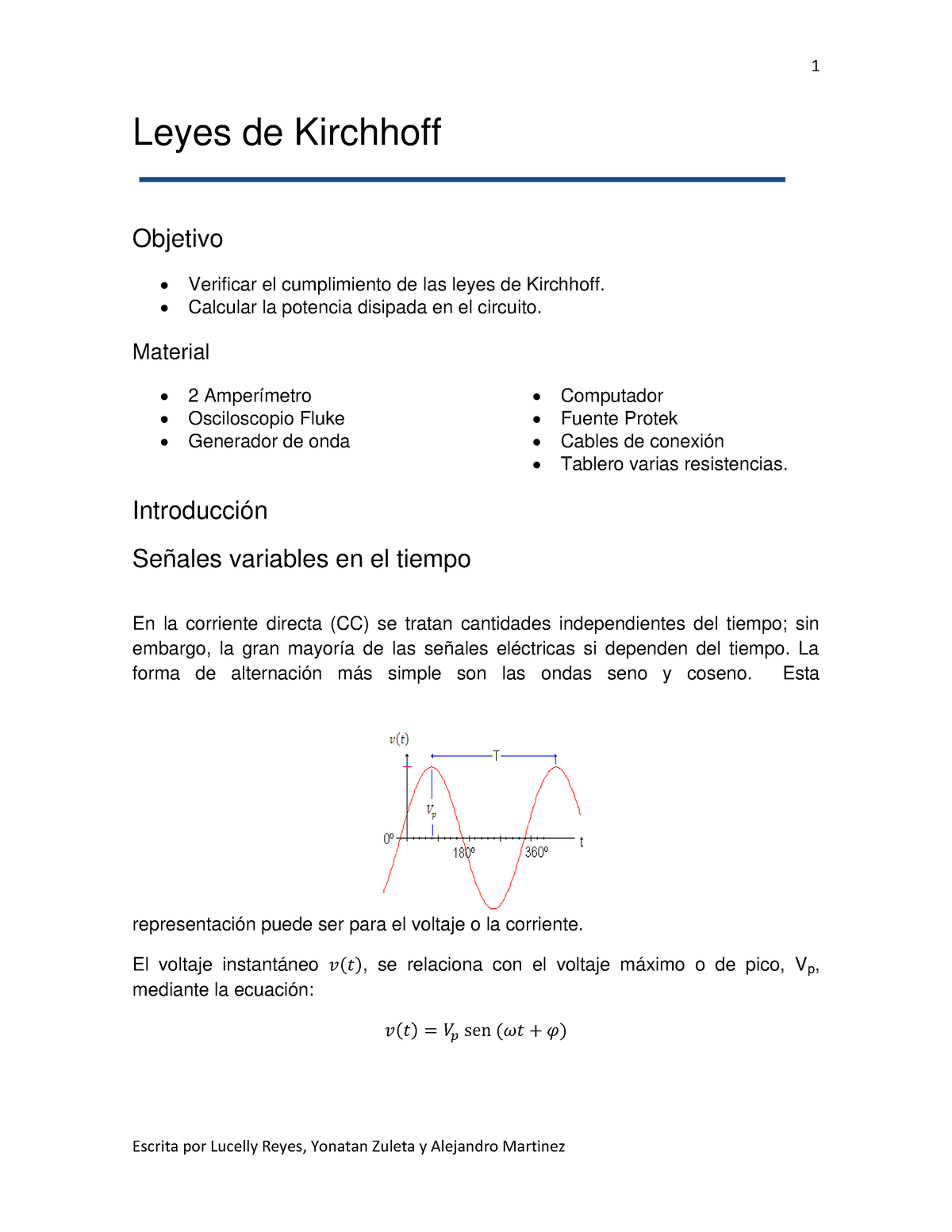 Leyes De Kirchhoff - Calcular La Potencia Disipada En El Circuito ...