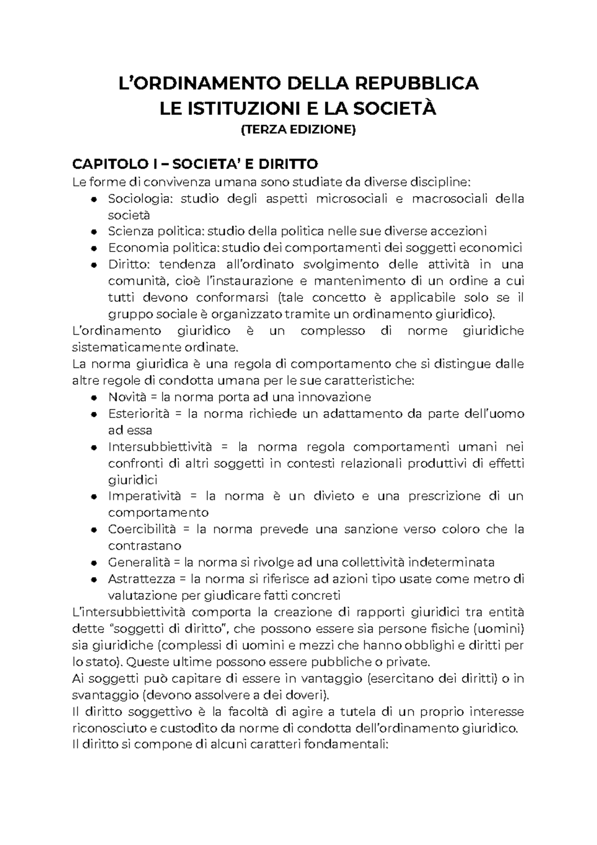 L’ Ordinamento Della Repubblica, 2018/2019, Libro - L’ORDINAMENTO DELLA ...