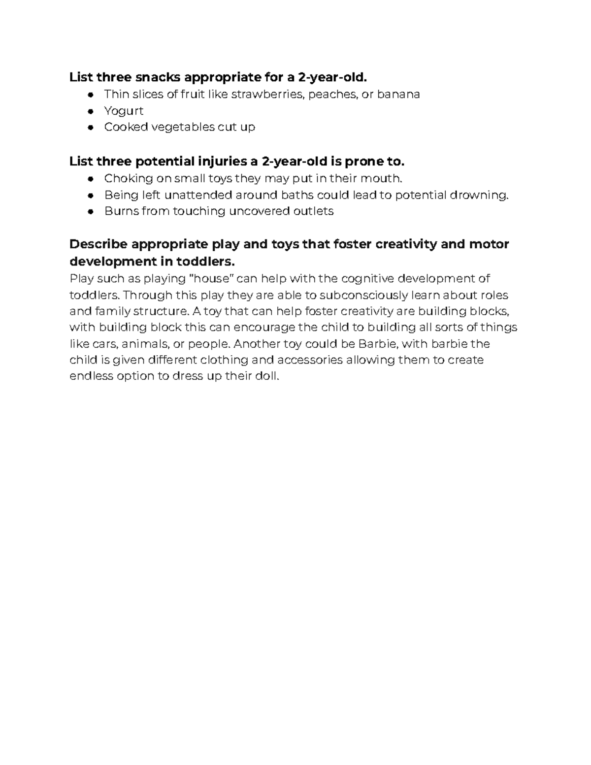 preparation-and-prebriefing-clinical-1-peds-list-three-snacks