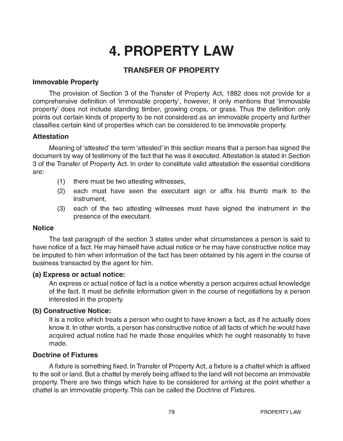transfer of property section 55