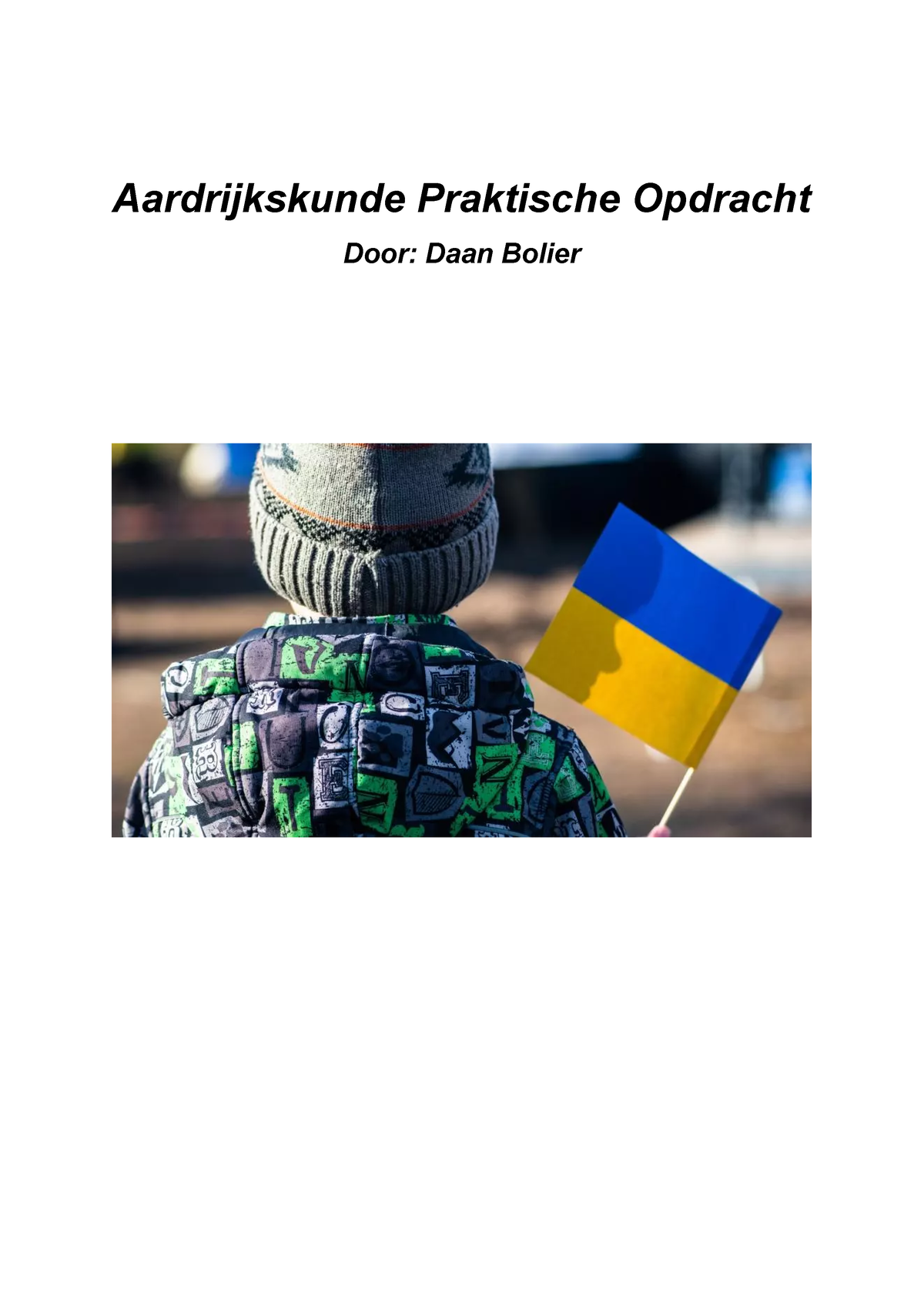 Aardrijkskunde Practische Opdracht Vluchtelingen O Kraine Aardrijkskunde Praktische Opdracht