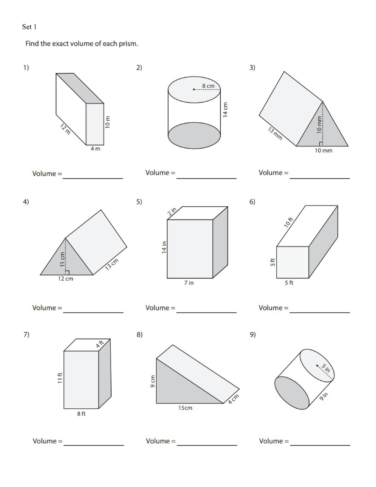 Math Reviewer 1 - Math - Set Kissie needs to paint the top and sides of ...