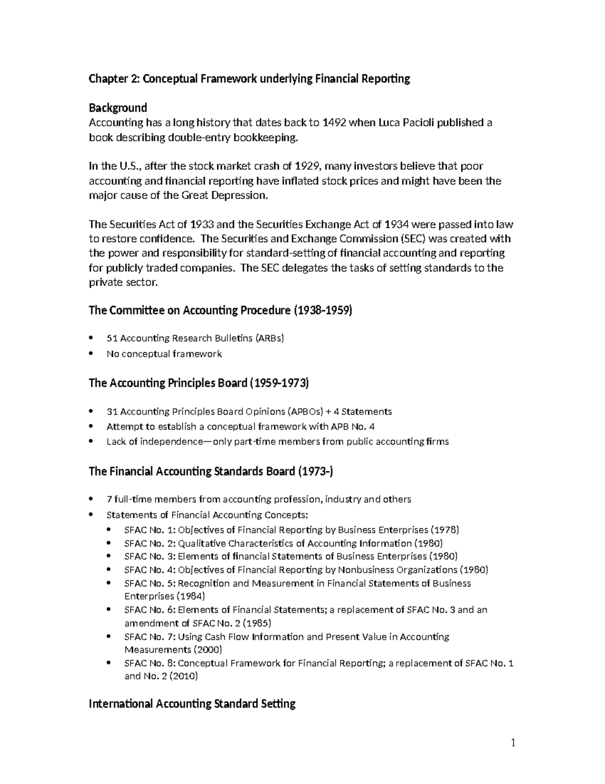 Chapter 2 Note 13th - Chapter 2: Conceptual Framework Underlying ...