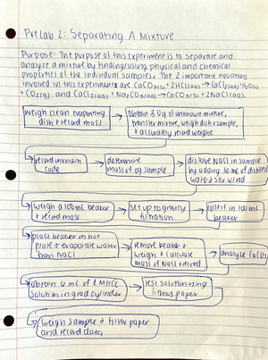 Chem Lab Report 10 - CHM 2045L - Studocu