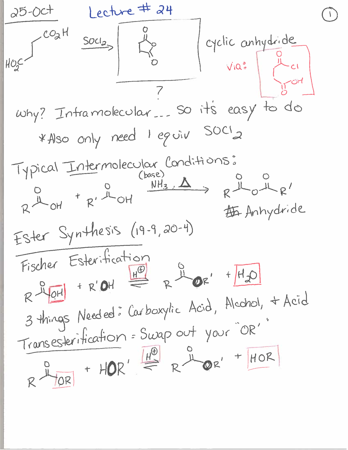 Lecture 24 Notes 1 - CHEM 2520 - Studocu