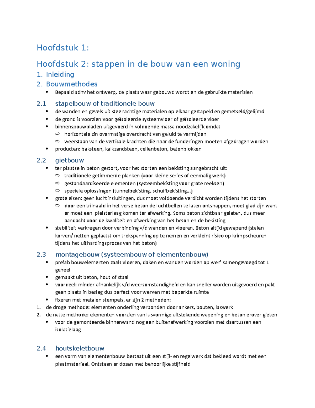 Eeste Hoofstukken Bto - Hoofdstuk 2 Samenvatting - Hoofdstuk 1 ...