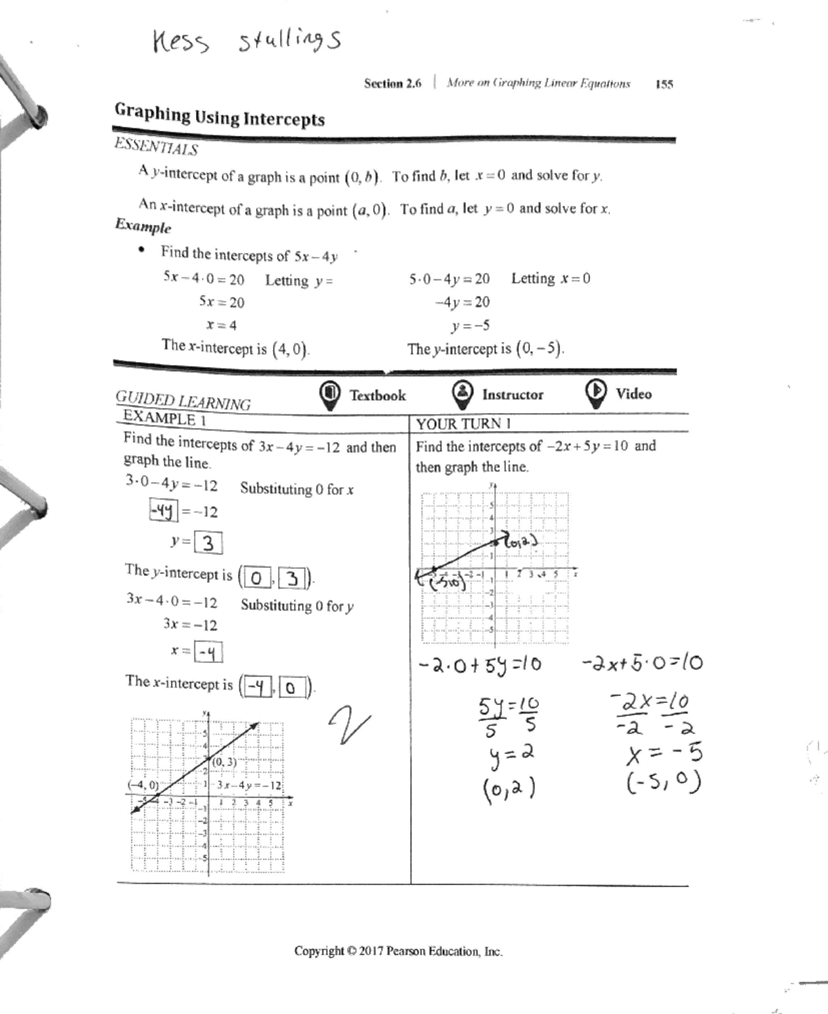 homework and practice 6 2