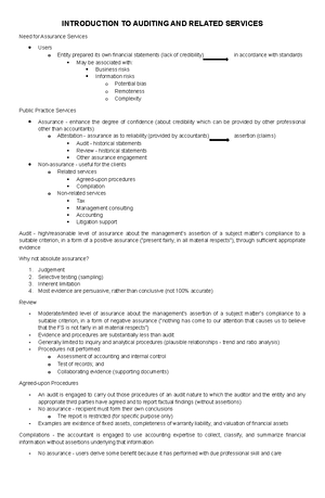 273118486 Auditing Theory Overview of the Audit Process With Answers ...