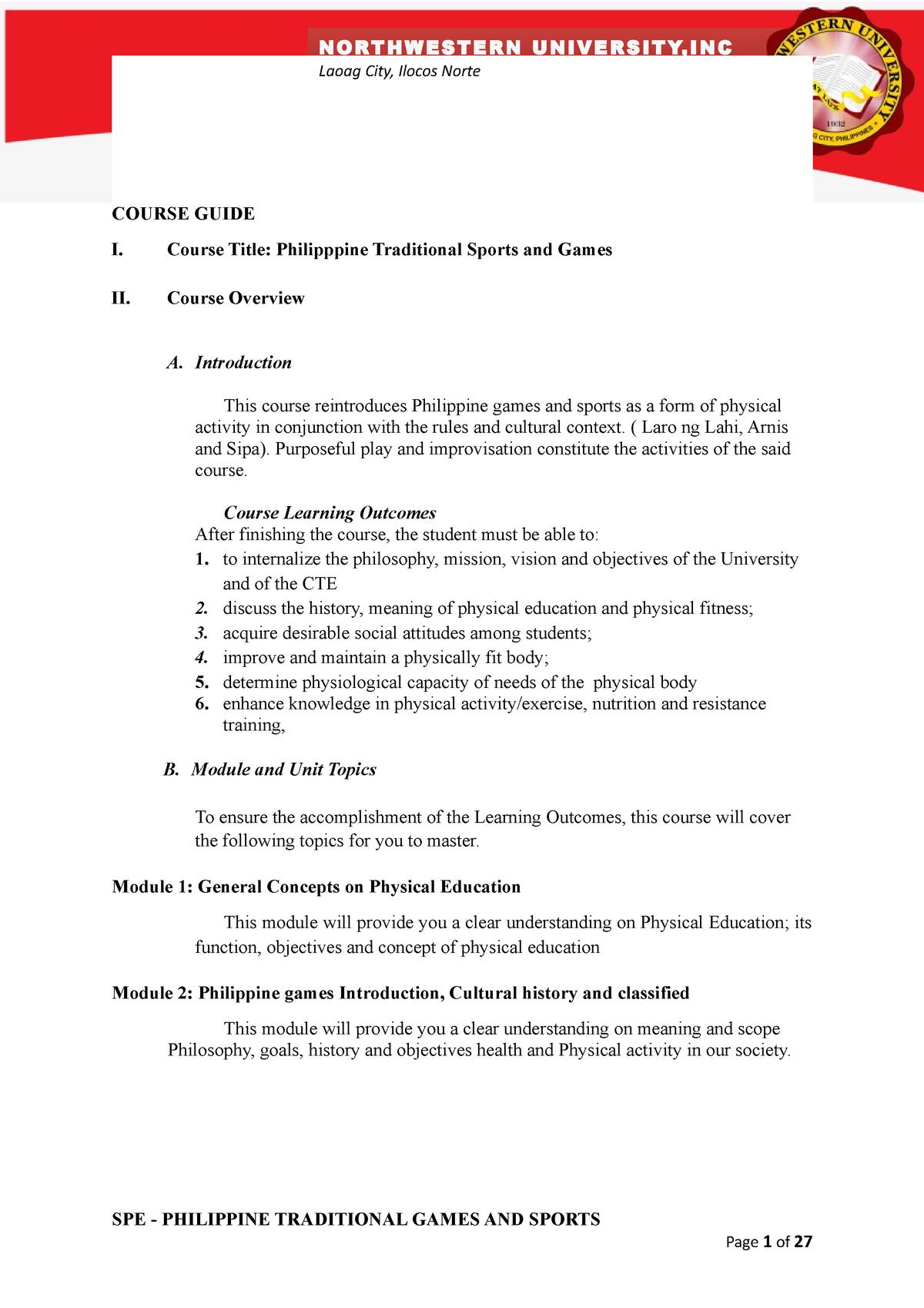 History Of Philippine Traditional Games And Sports