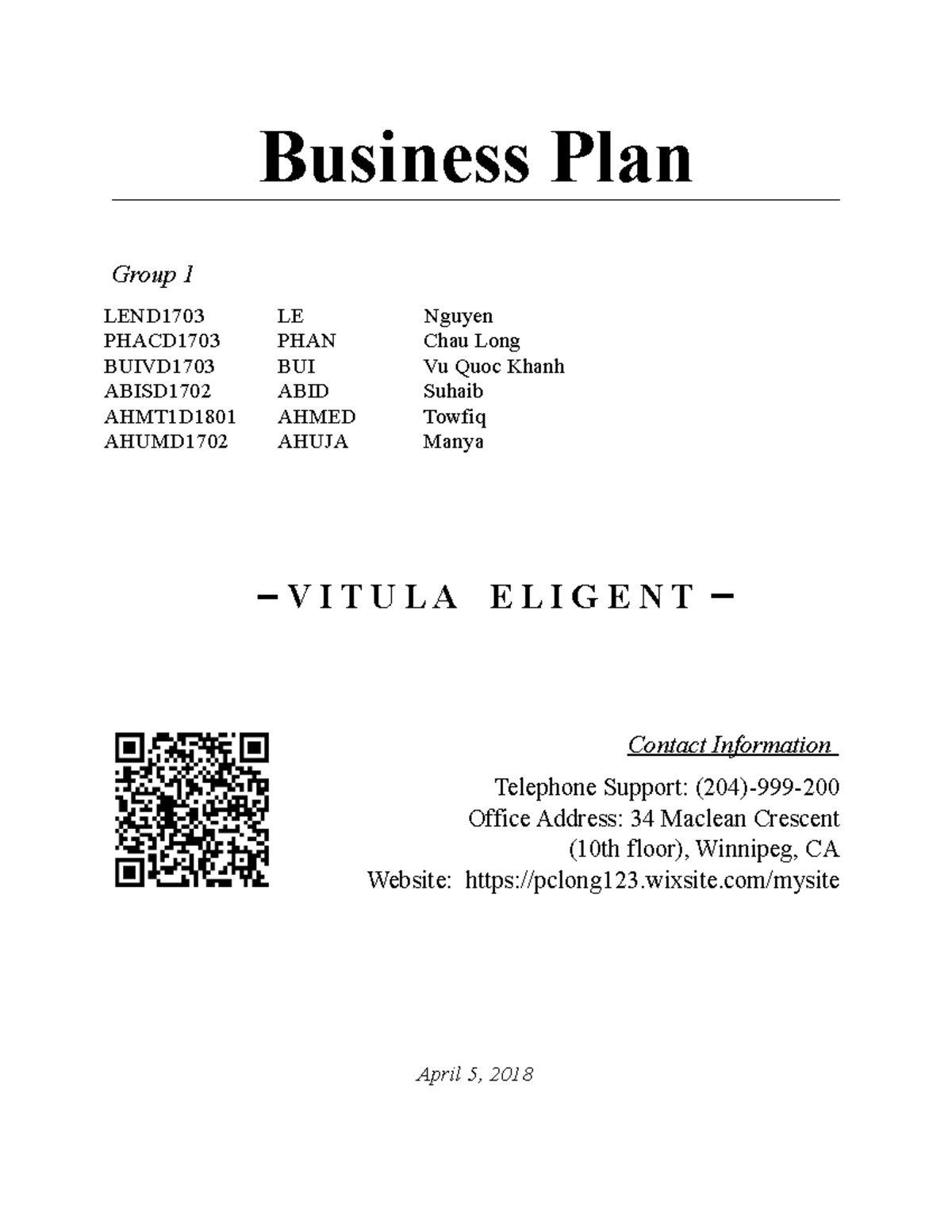 business plan help winnipeg