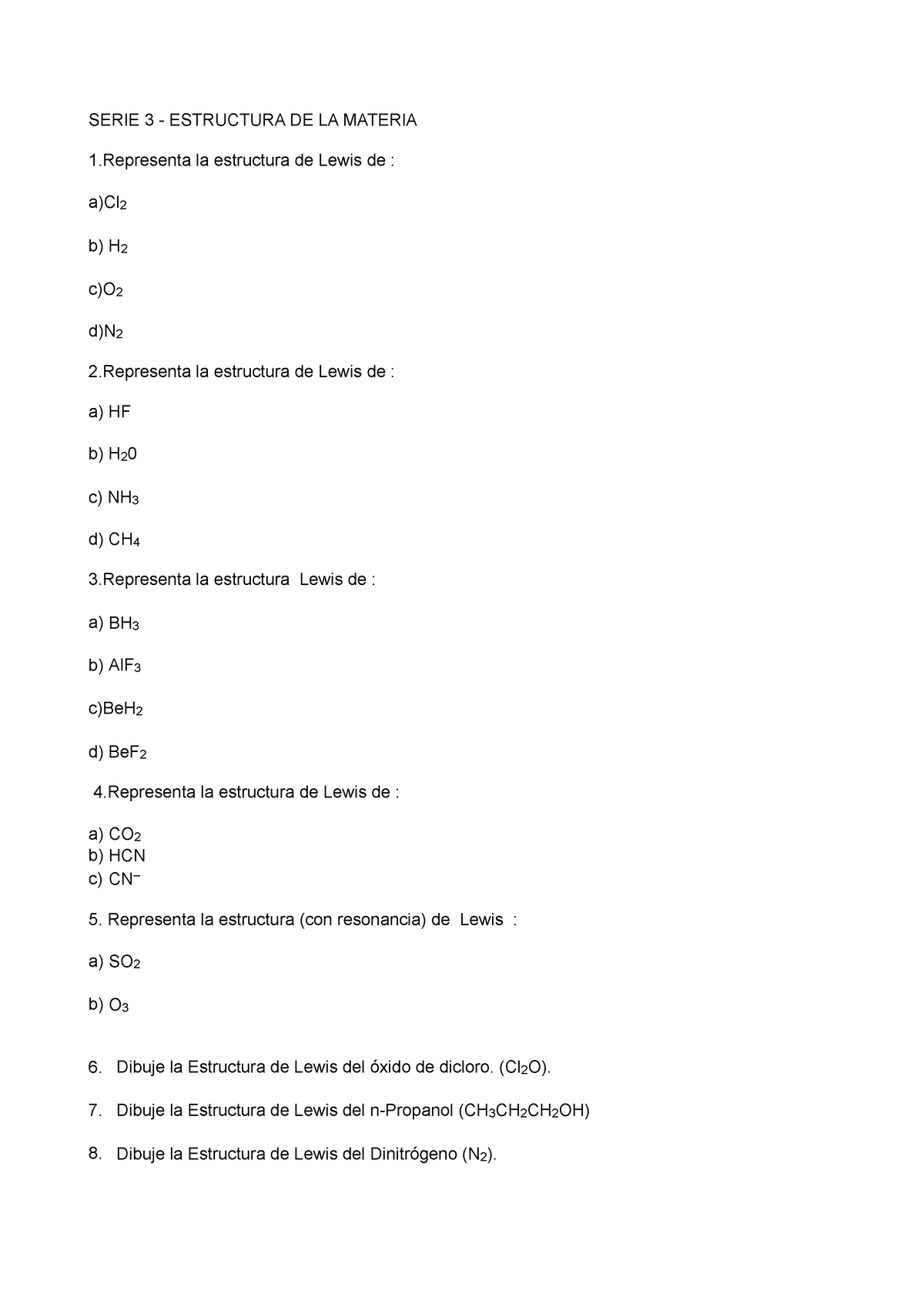 ch3ch2ch2oh estructura de lewis