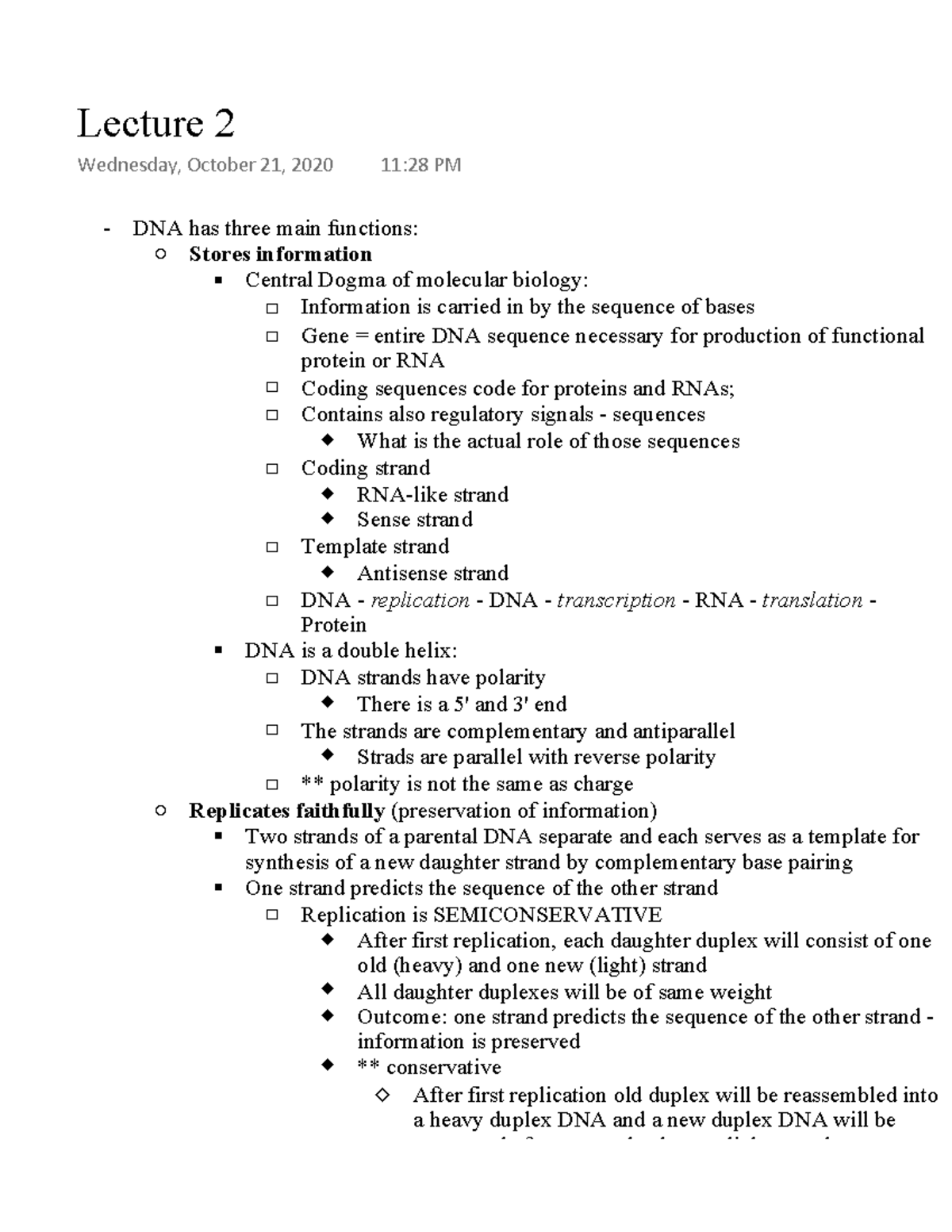 biol308lecture-2-notes-dna-has-three-main-functions-stores