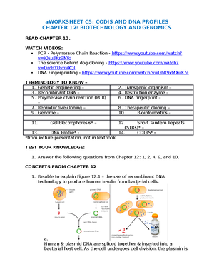 Bio C5 Worksheet Professor Greg Dahlem Studocu