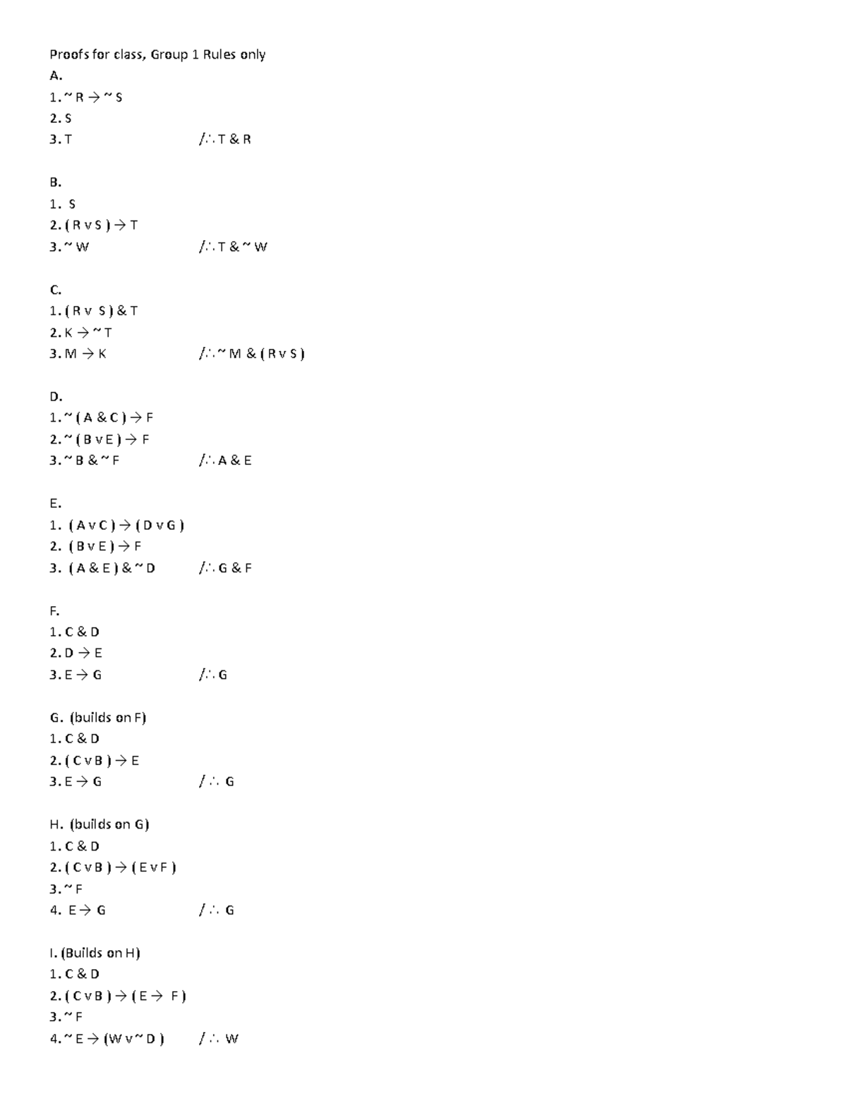 proofs-for-class-rules-of-inference-only-no-equivalences-proofs-for