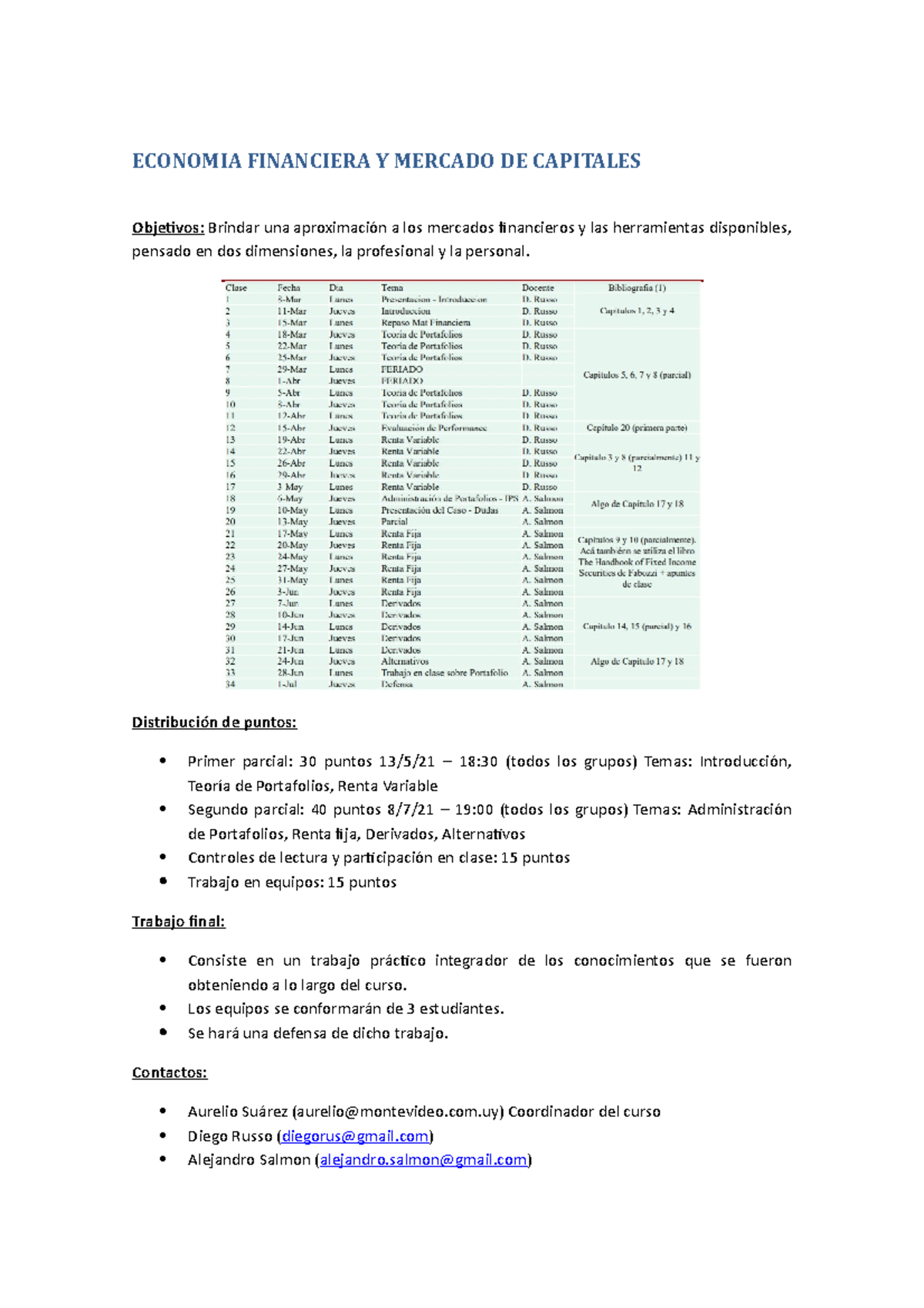 Economia Financiera Y Mercado DE Capitales - ECONOMIA FINANCIERA Y ...