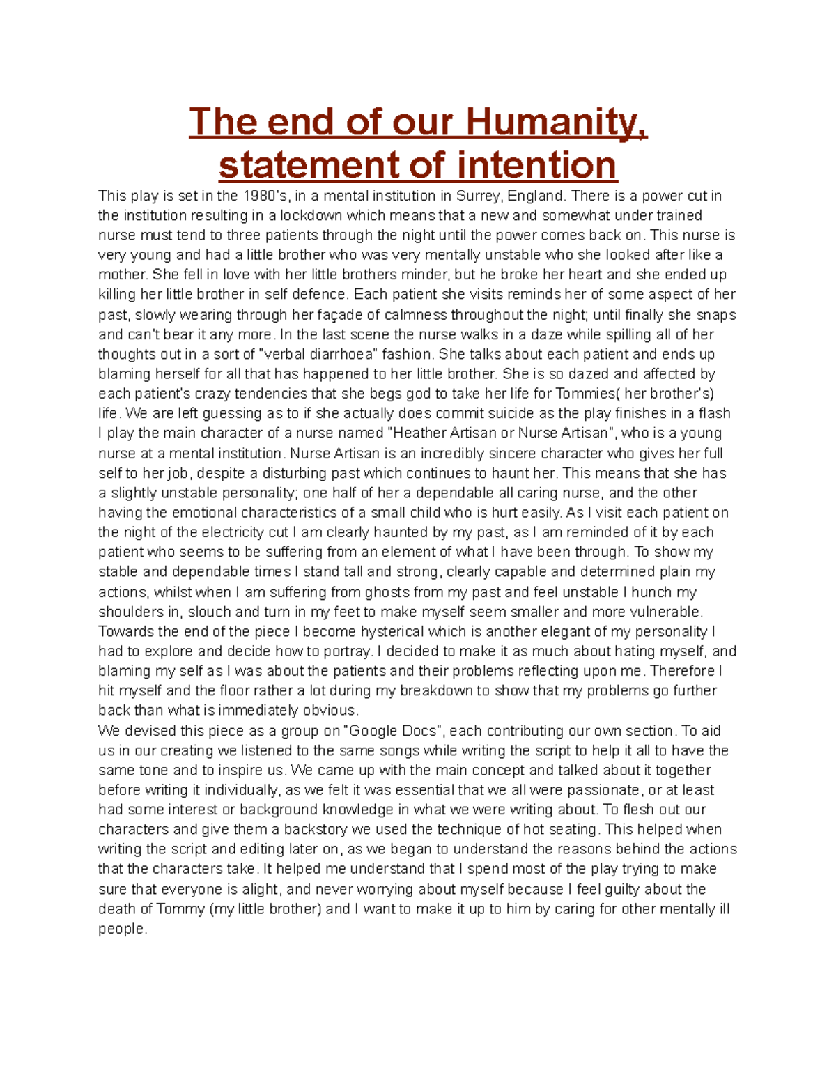 the-end-of-our-humanity-statement-of-intention-the-end-of-our