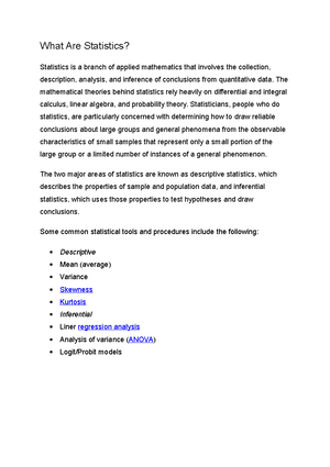 Tutorial 4 PAST YEAR SUBJECT STA210 UITM - Statistics Methods - Studocu