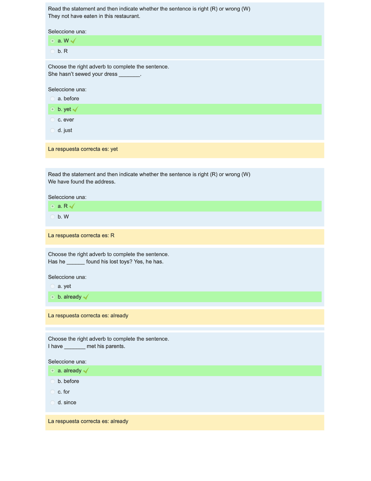 assignment 3 questionnaire u2 idioma extranjero 2