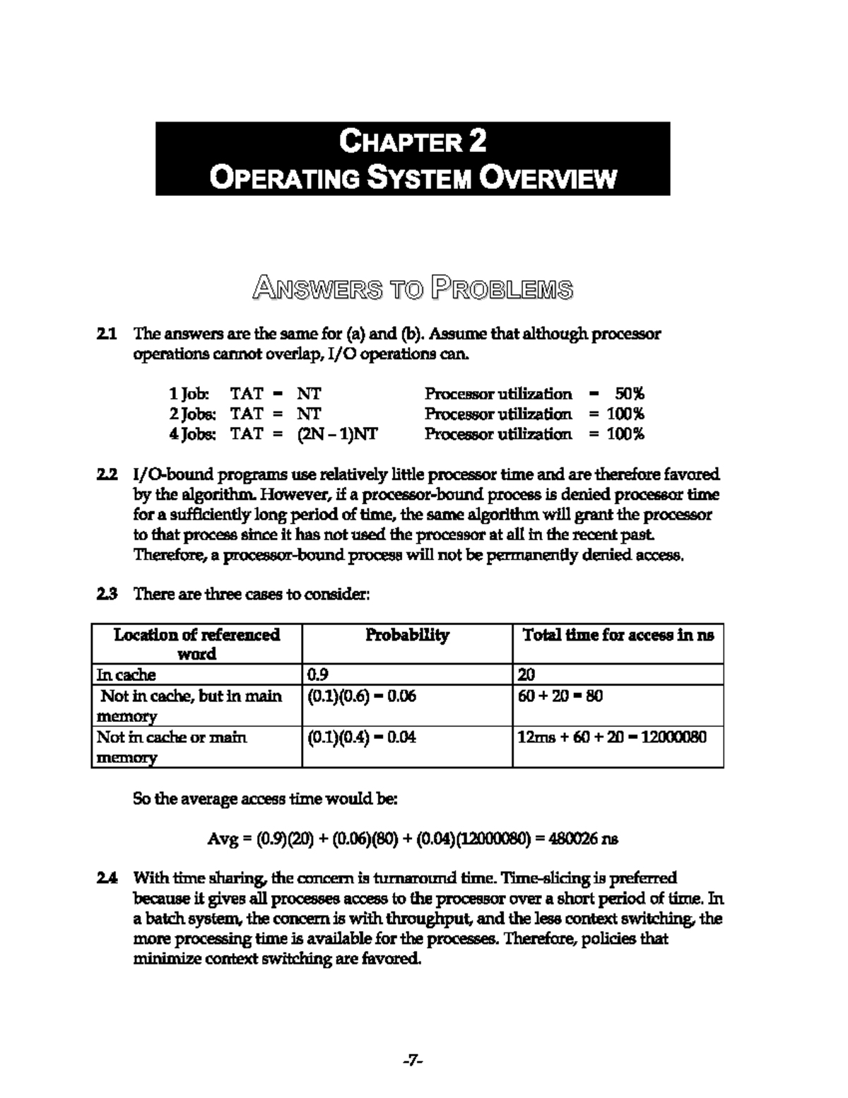 Operating System Overview - StuDocu