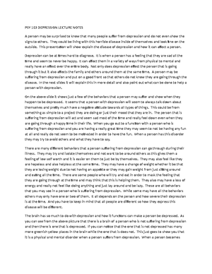 Remembering Feeling Thinking Worksheet - PSY/103 Version 8 University ...
