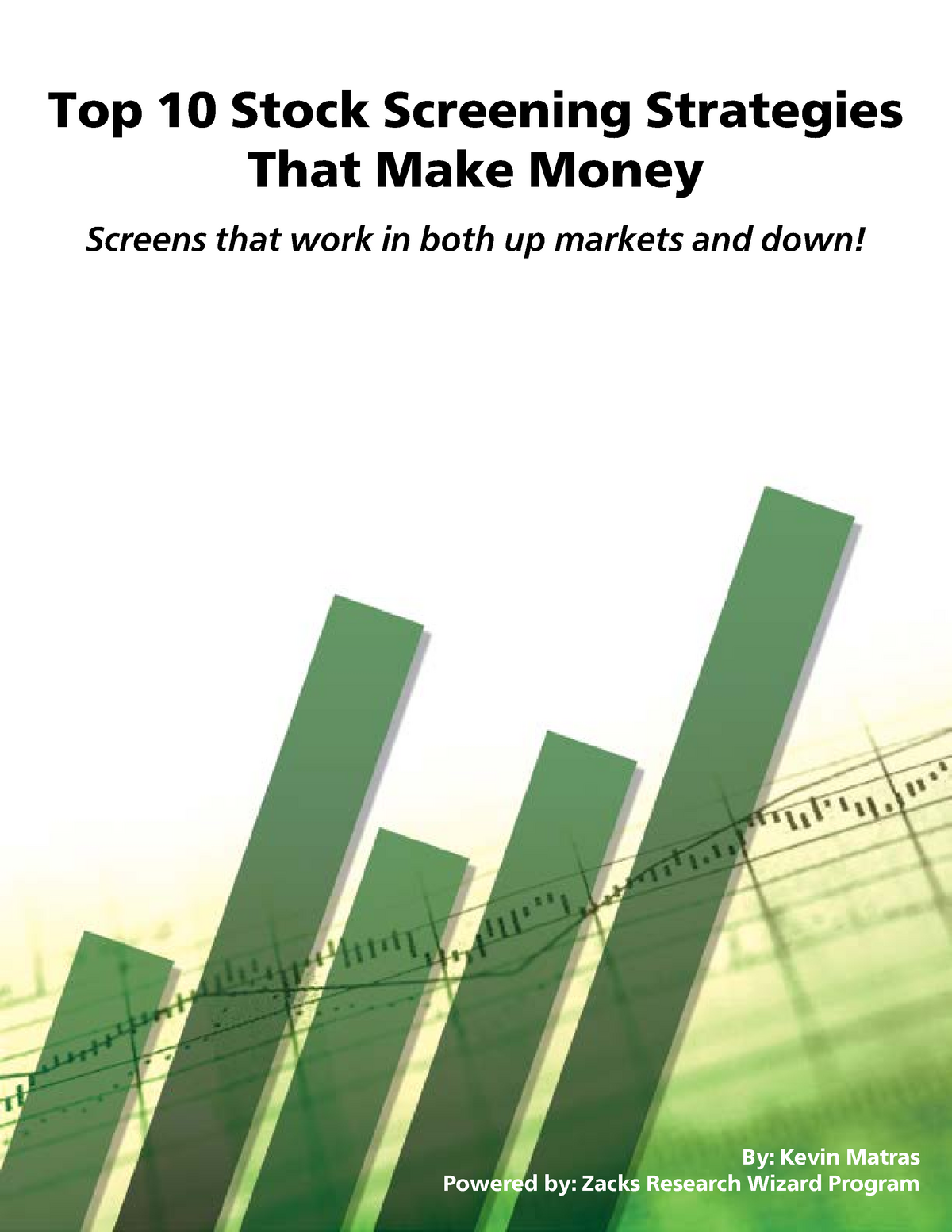 Top Ten Screening Strategies That Make Money Top 10 Stock Screening Strategies That Make Money Studocu