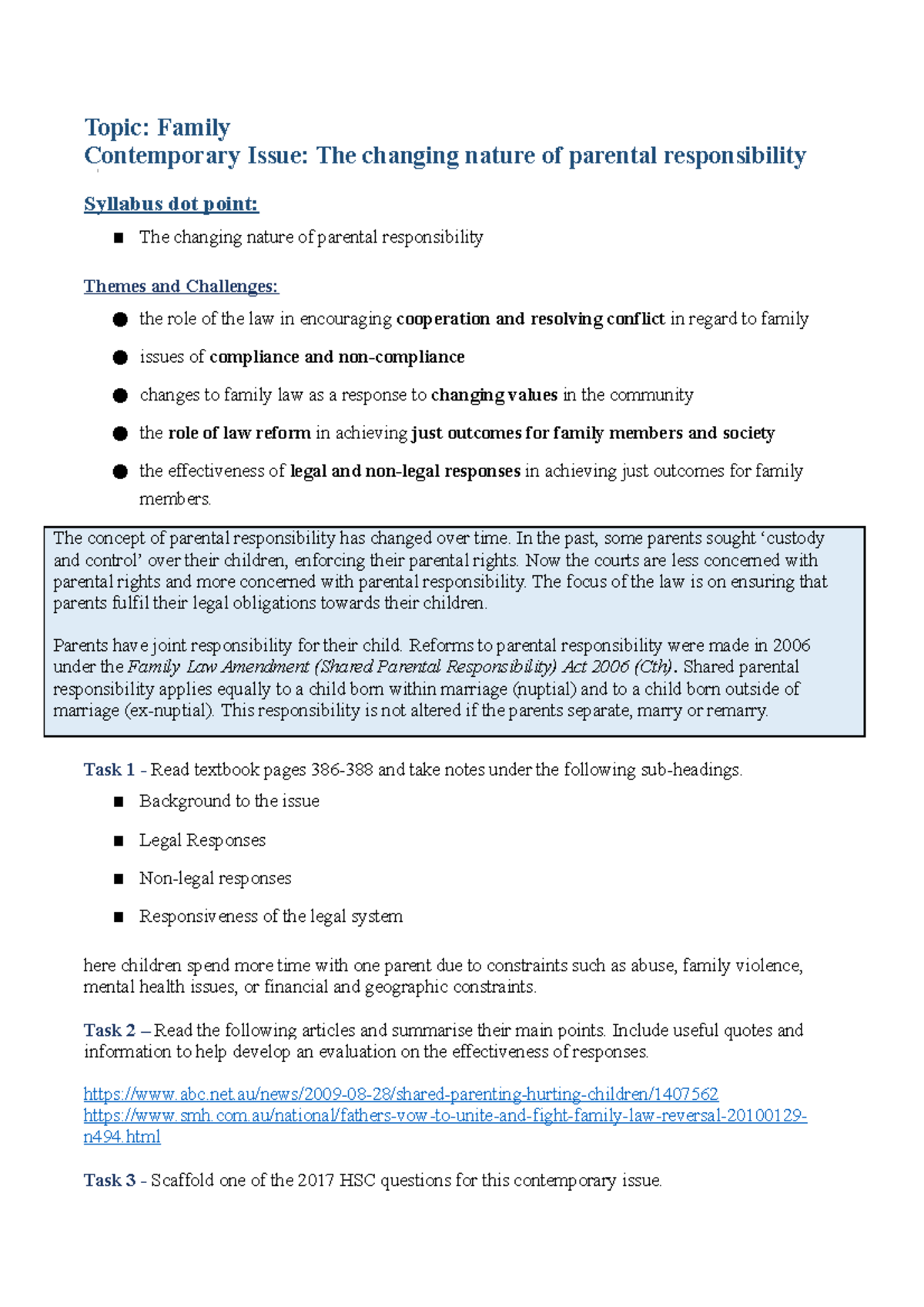 The Changing Nature Of Parental Responsibility The Concept Of   Thumb 1200 1697 