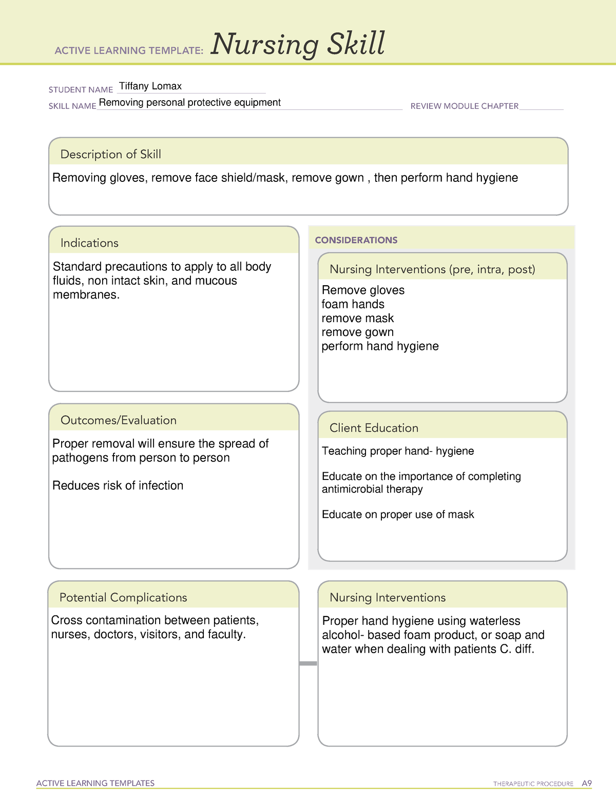 ATI active learning template - ACTIVE LEARNING TEMPLATES THERAPEUTIC ...