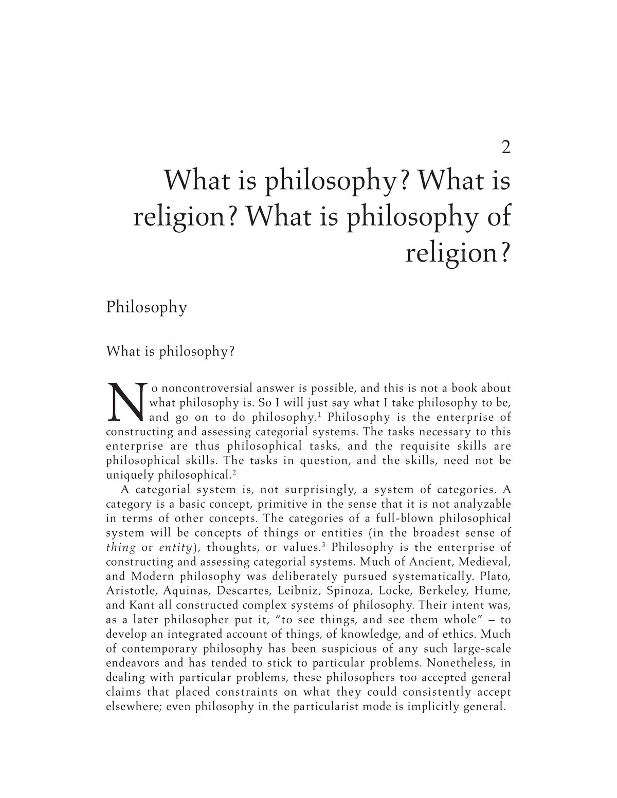 essay religion and philosophy