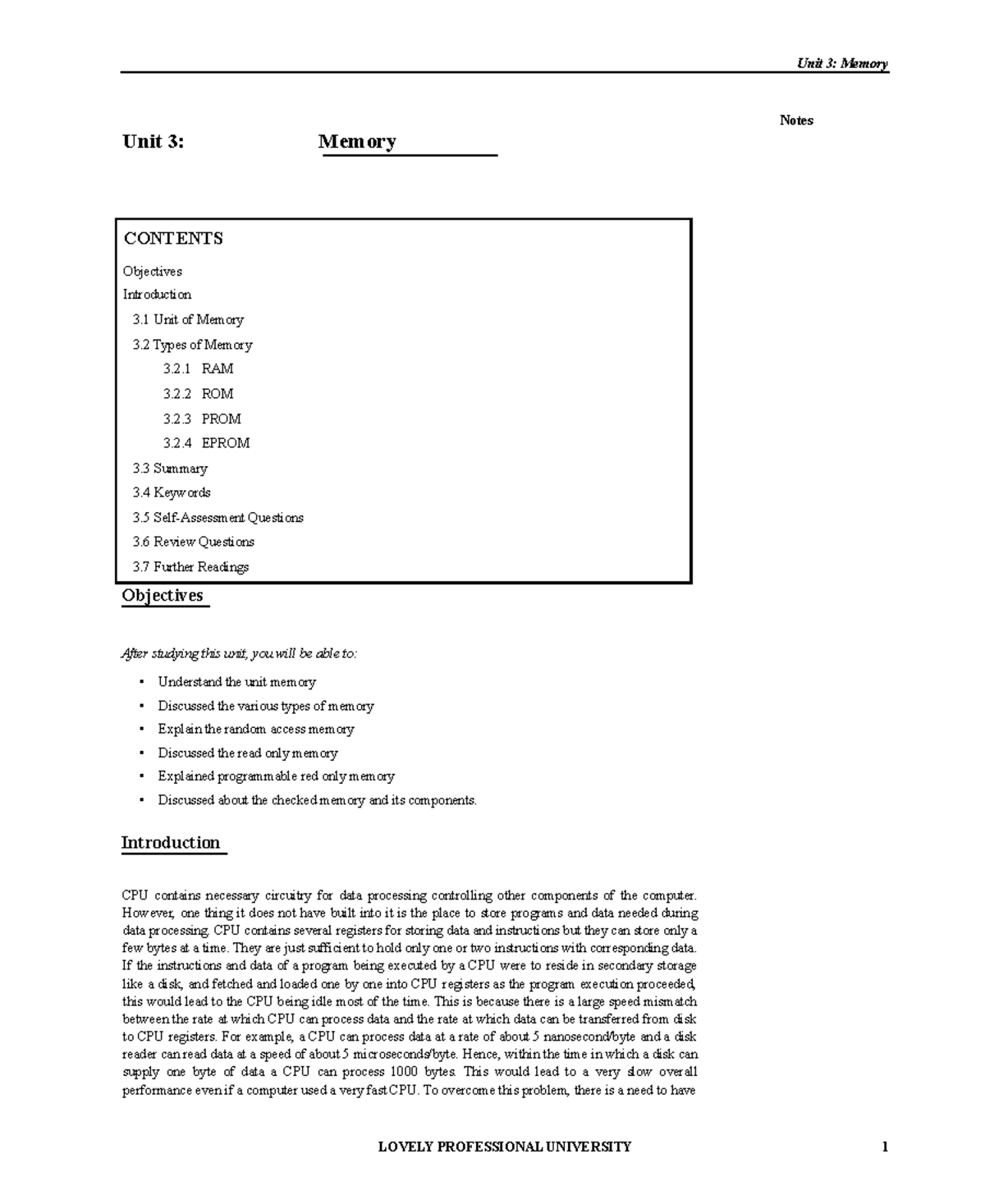 5-notes-notes-unit-3-memory-contents-objectives-introduction-3