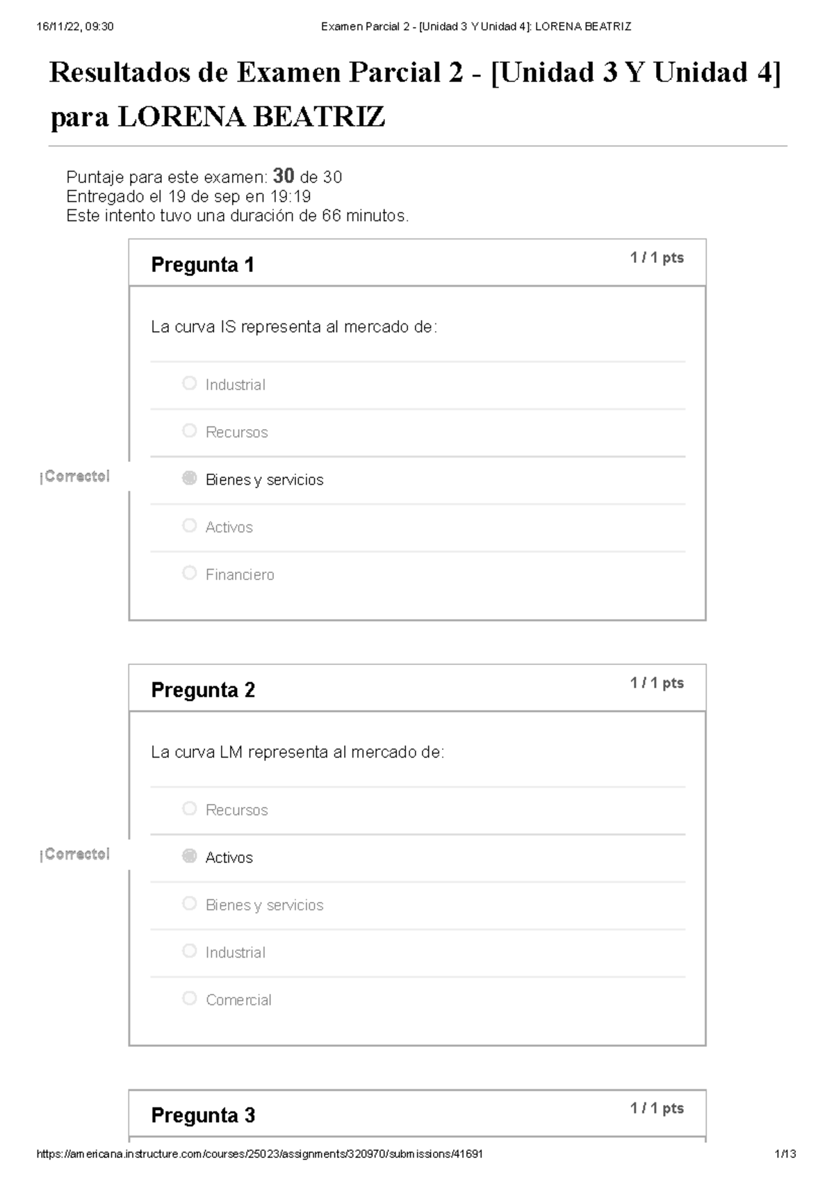 Examen Parcial 2 - [Unidad 3 Y Unidad 4] Macroeconomia - Resultados De ...