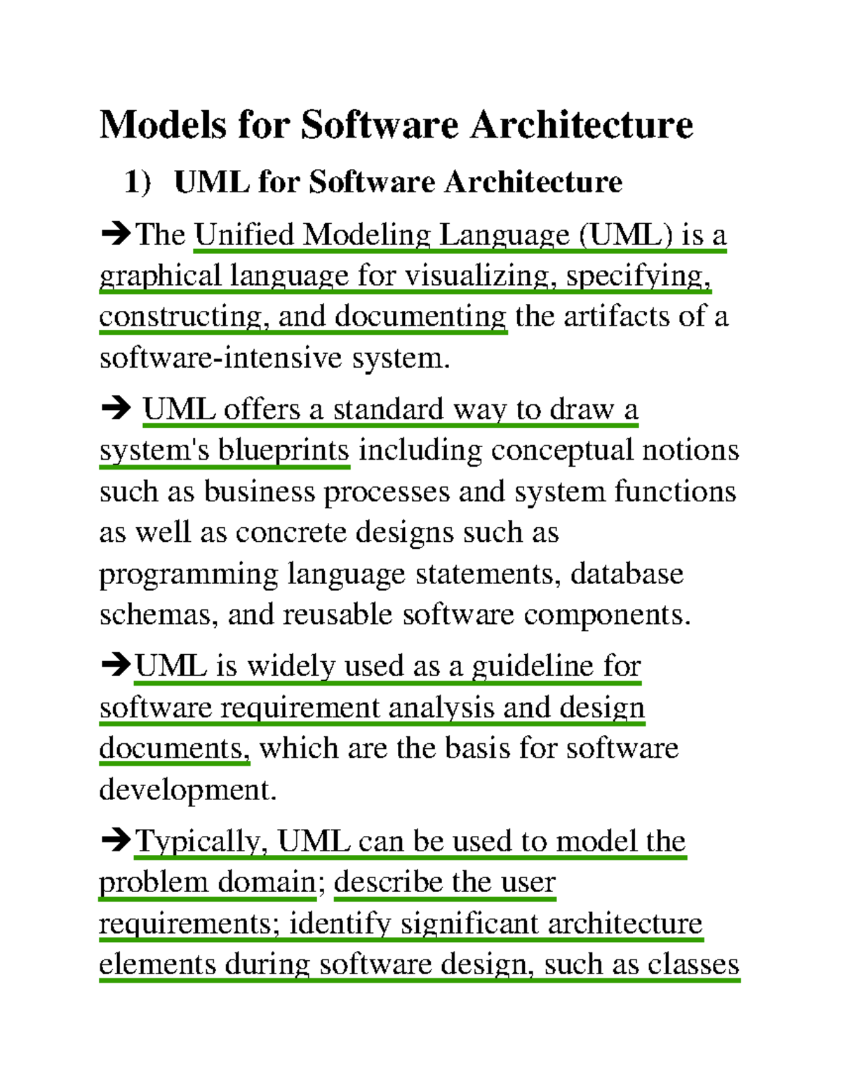 11 Models for Software Architecture - Copy - Models for Software ...