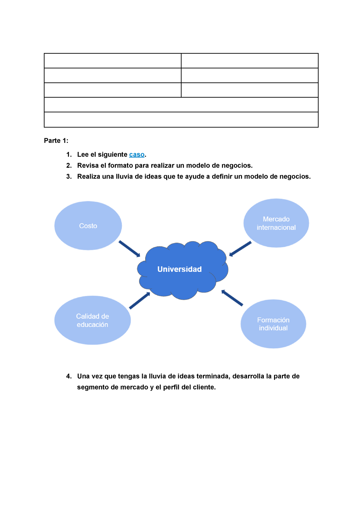 Actividad 3 Modelos de negocios y la cadena de valor - Parte 1: 1. Lee el  siguientecaso. 2. Revisa - Studocu