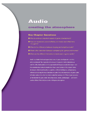 Game development essentials Conclusions - WBG370 - Studocu