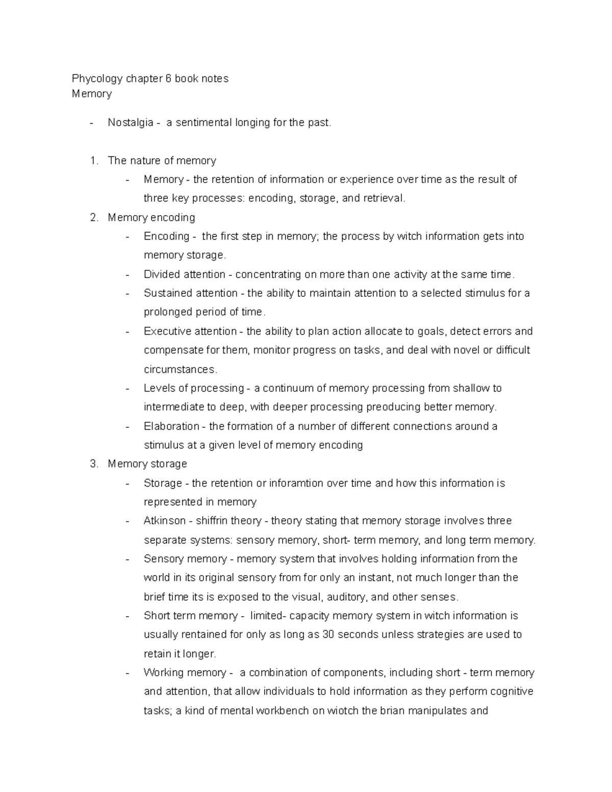 Phycology chapter 6 book notes - Phycology chapter 6 book notes Memory ...