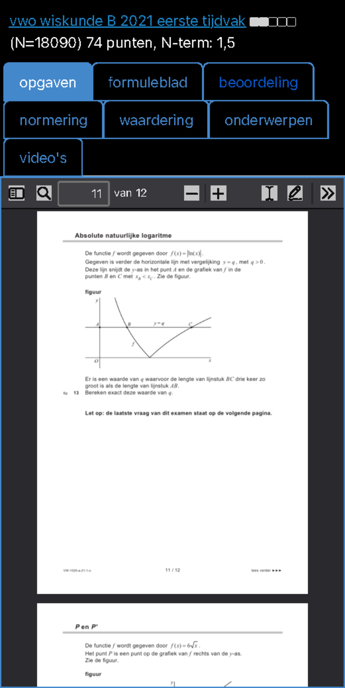 Wiskunde-examens - Wiskunde Examens Voor Oefenen - Vwo Wiskunde B 2021 ...