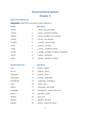 AHP105 Wk1 Assignment - The Body Structure And Directional Terminology ...