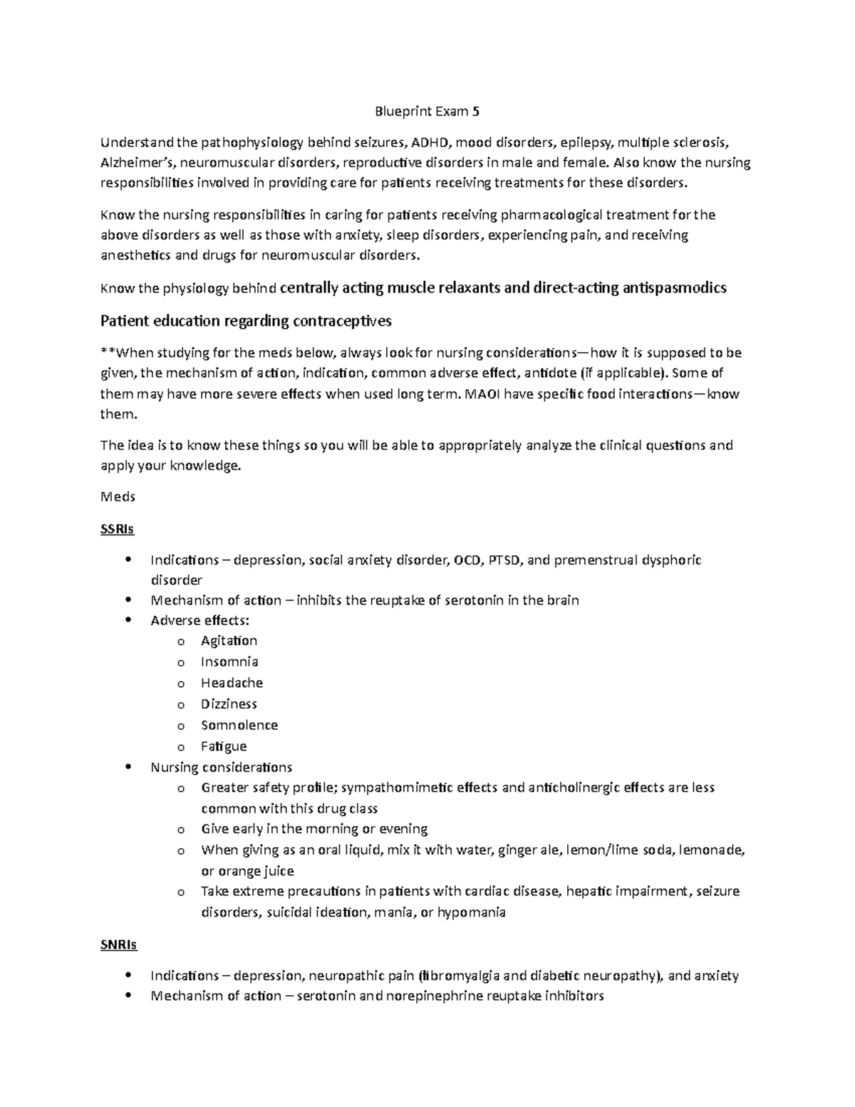 Blueprint Exam 5 -1668799661-1 - Blueprint Exam 5 Understand the ...
