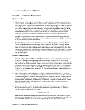PS2 Solution - Intermediate Macroeconomics Solutions to Problem Set 2 1 ...