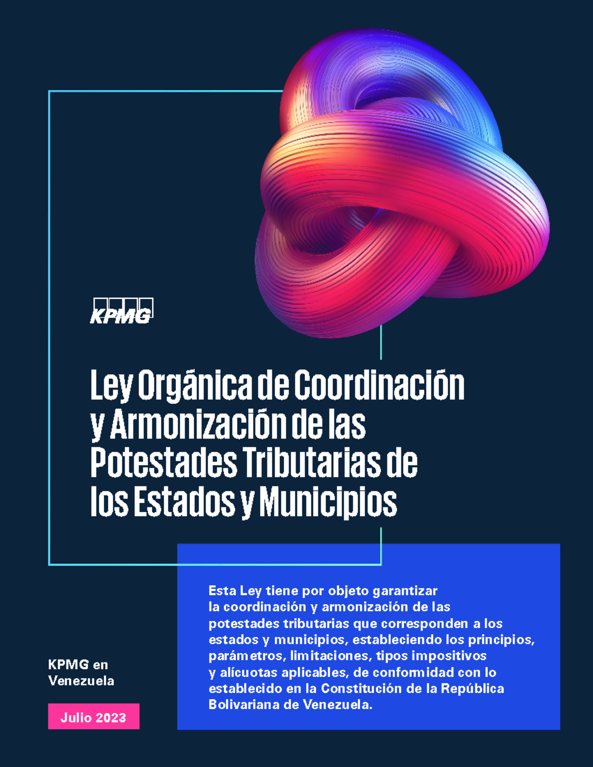 Ley de Armonizacion Tributaria - © 2023 Ostos Velázquez & Asociados ...