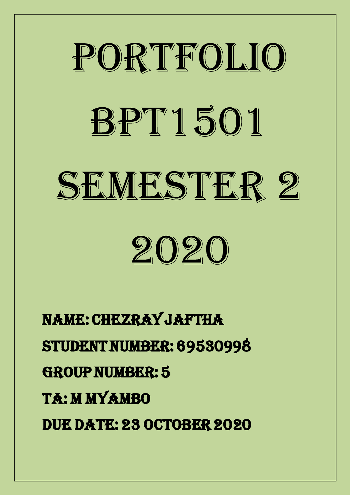 bpt1501 assignment 7 portfolio pdf