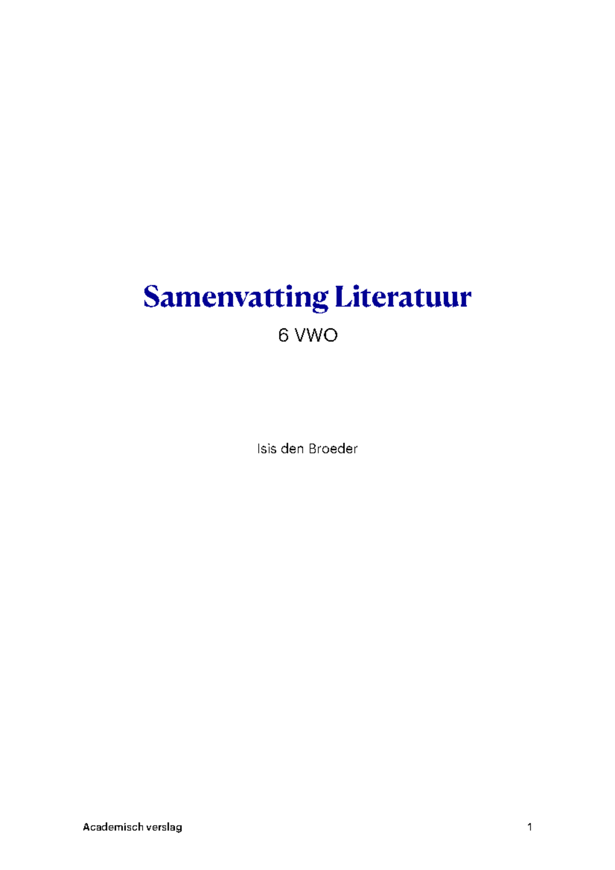 Samenvatting Engelenmaker Literatuurlijst - Samenvatting Literatuur 6 ...