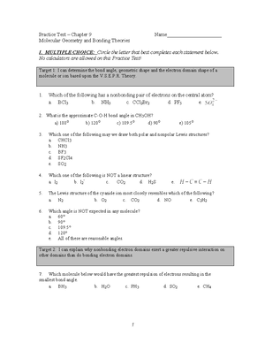 Answers 1992 Free Response - Advanced Placement Chemistry: 1992 Free ...