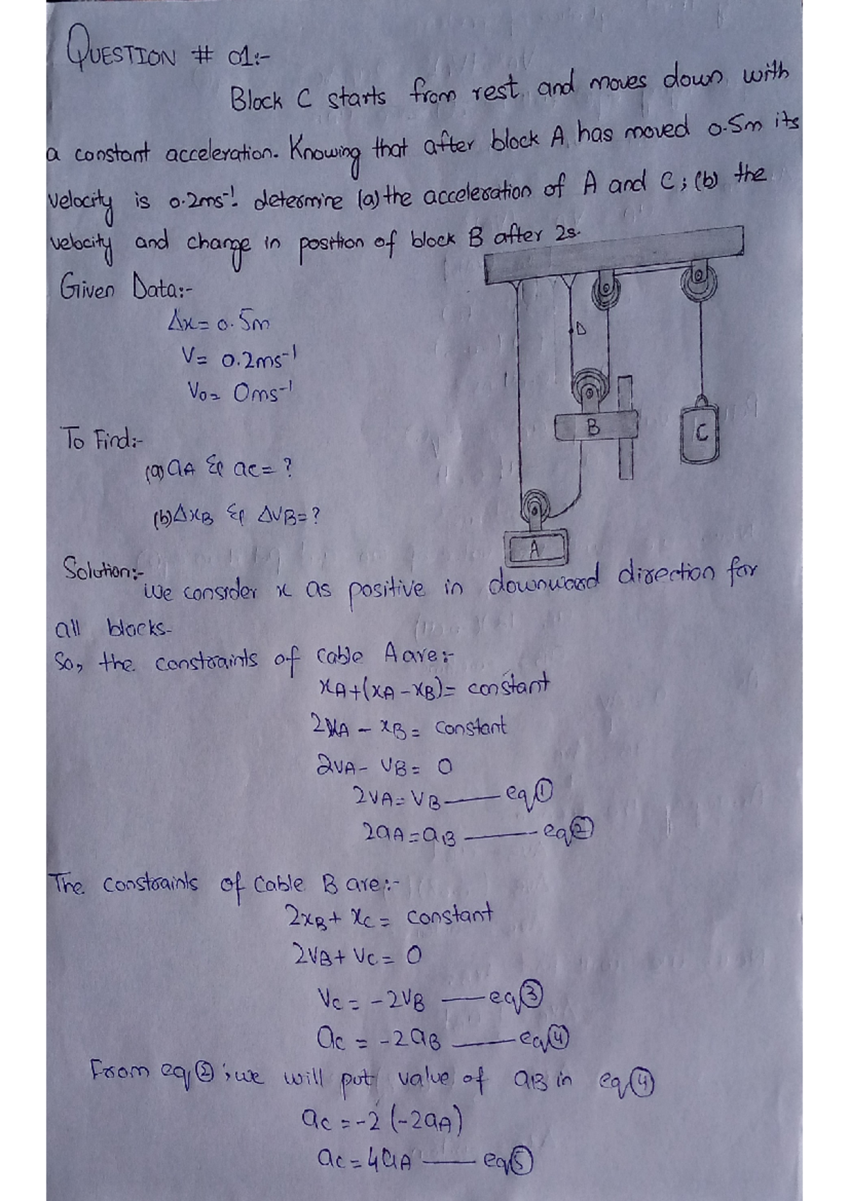 Assignment no. 1 of Engineering Dynamics - Studocu