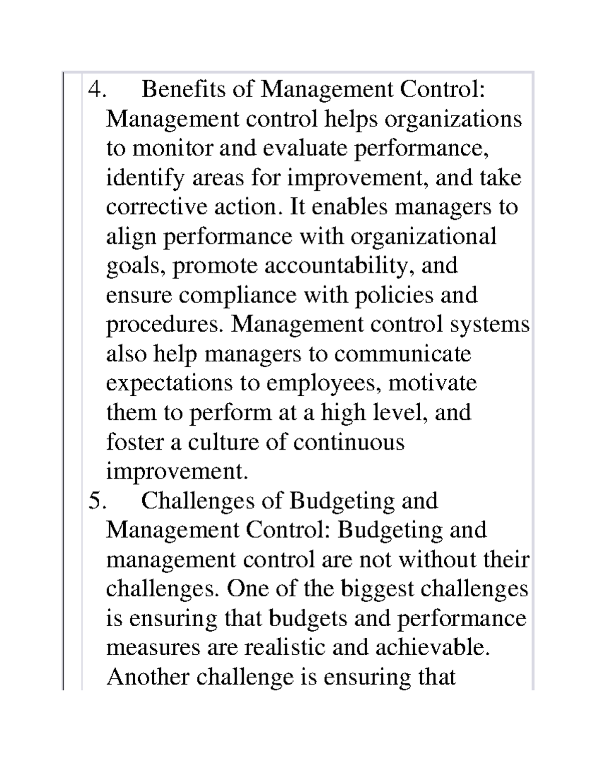 budgeting-4-end-benefits-of-management-control-management-control