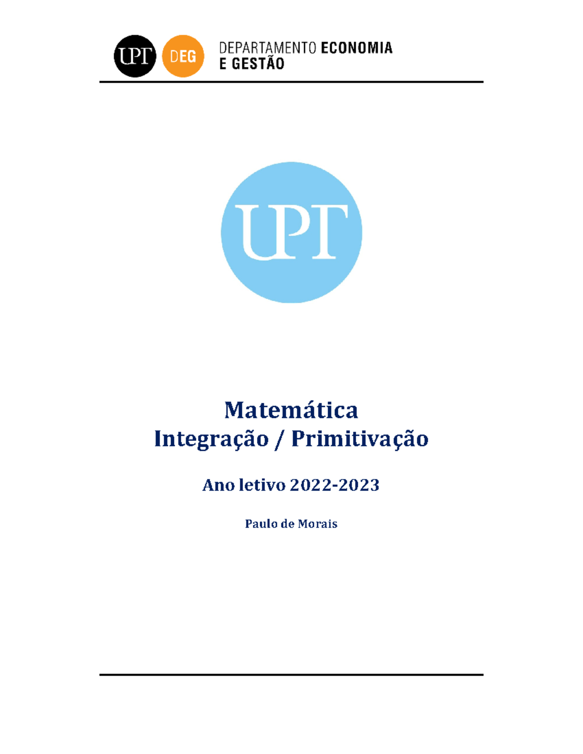 Matemática Integrais simples 22 23 - Matemática Integração ...