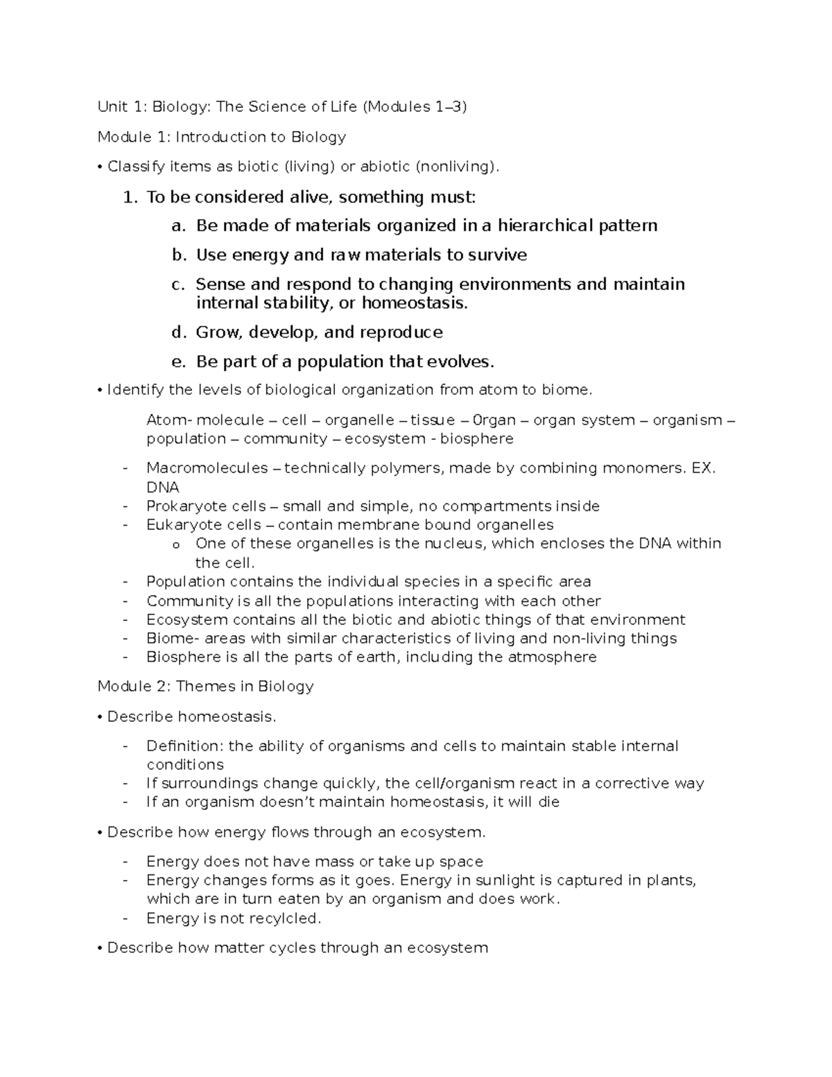 unit-1-intro-to-bio-unit-1-biology-the-science-of-life-modules