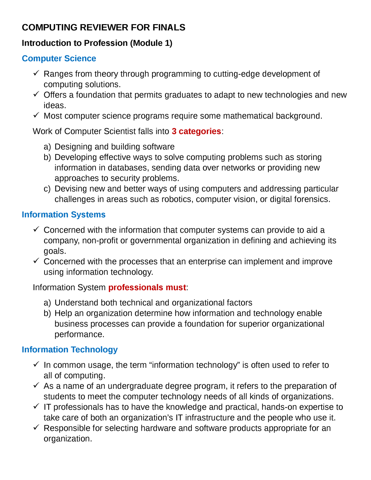 Computing Finals Reviewer Modules 1 5 - COMPUTING REVIEWER FOR FINALS ...