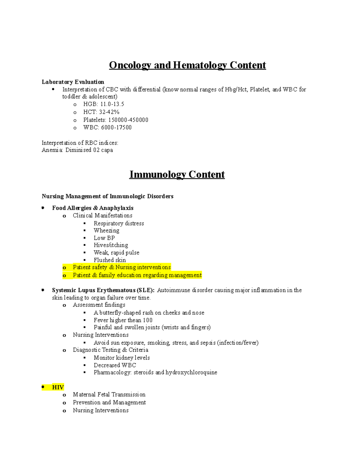 Oncology and Hematology Content - Oncology and Hematology Content ...